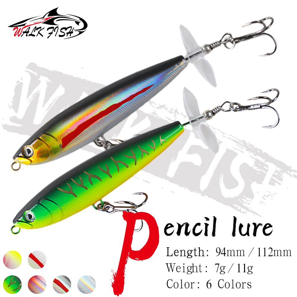 WALK FISH 7g/11g Pencil Bait S - огляд і ціна Fishing Lure Buzzbait