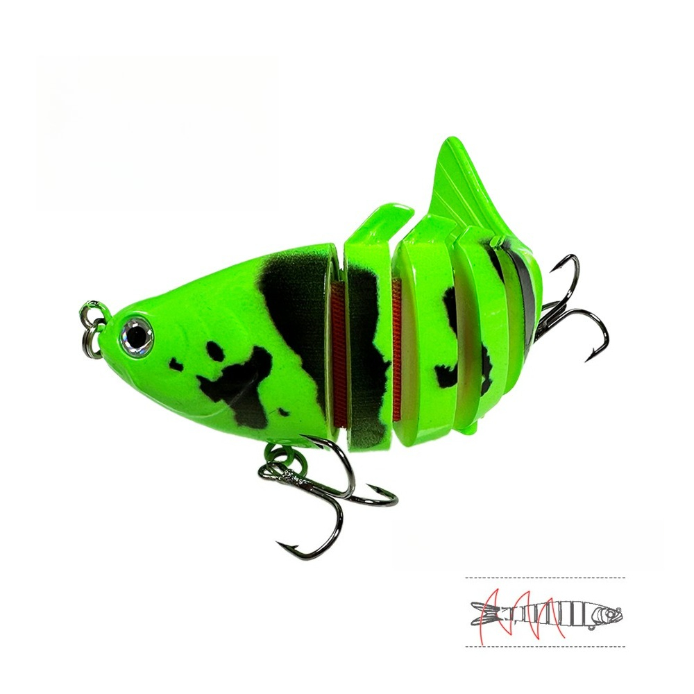 1pc Multi-segment Hard Lure 10 - огляд і ціна Fishing Lure Jerkbait