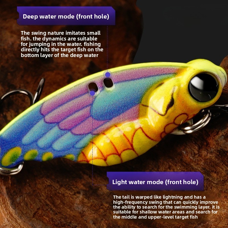 VIB Vibration Spoon Bait Bass  - огляд і ціна Fishing Lure Spoon